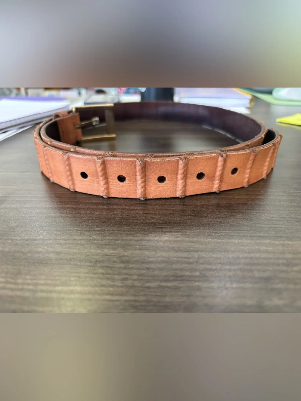 Dolce & Gabbana Leather Vintage Belt